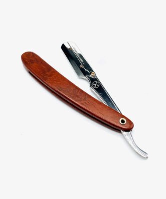 Parker Wood Handle Straight Barber Razor